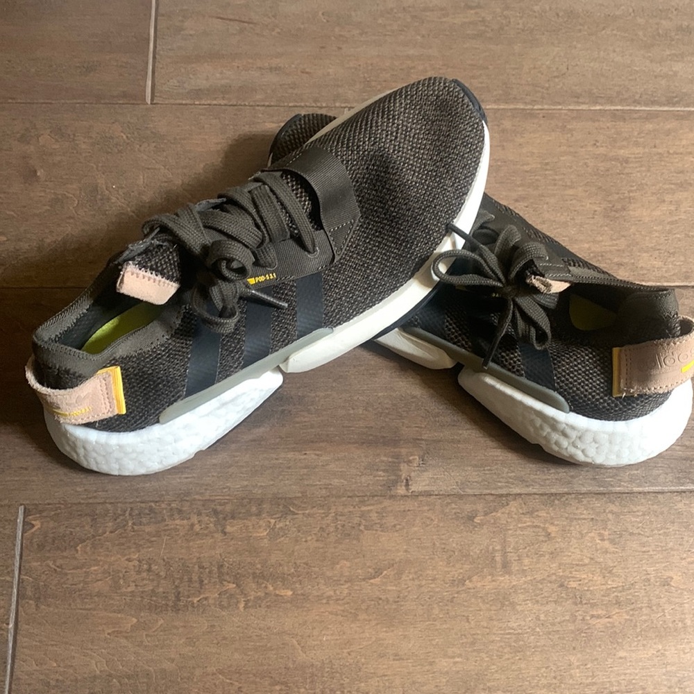 Green Adidas Sneakers